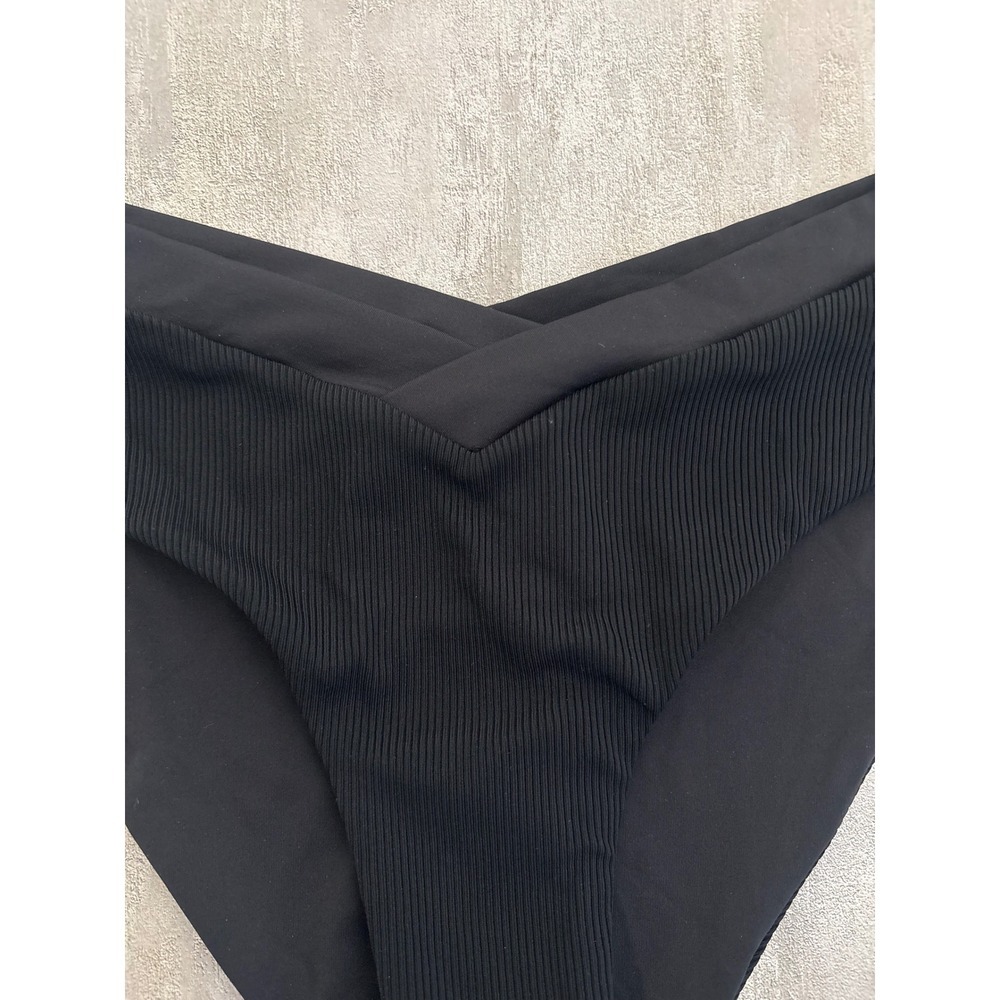 L*Space Ribbed Pratt Bikini Bottom L - Picture 3 of 8
